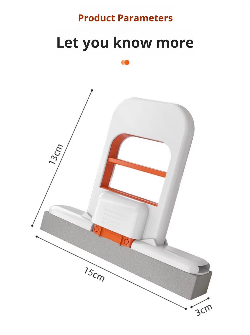 ممسحة Smart Clean المحمولة – تنظيف سريع بدون عصر اليد