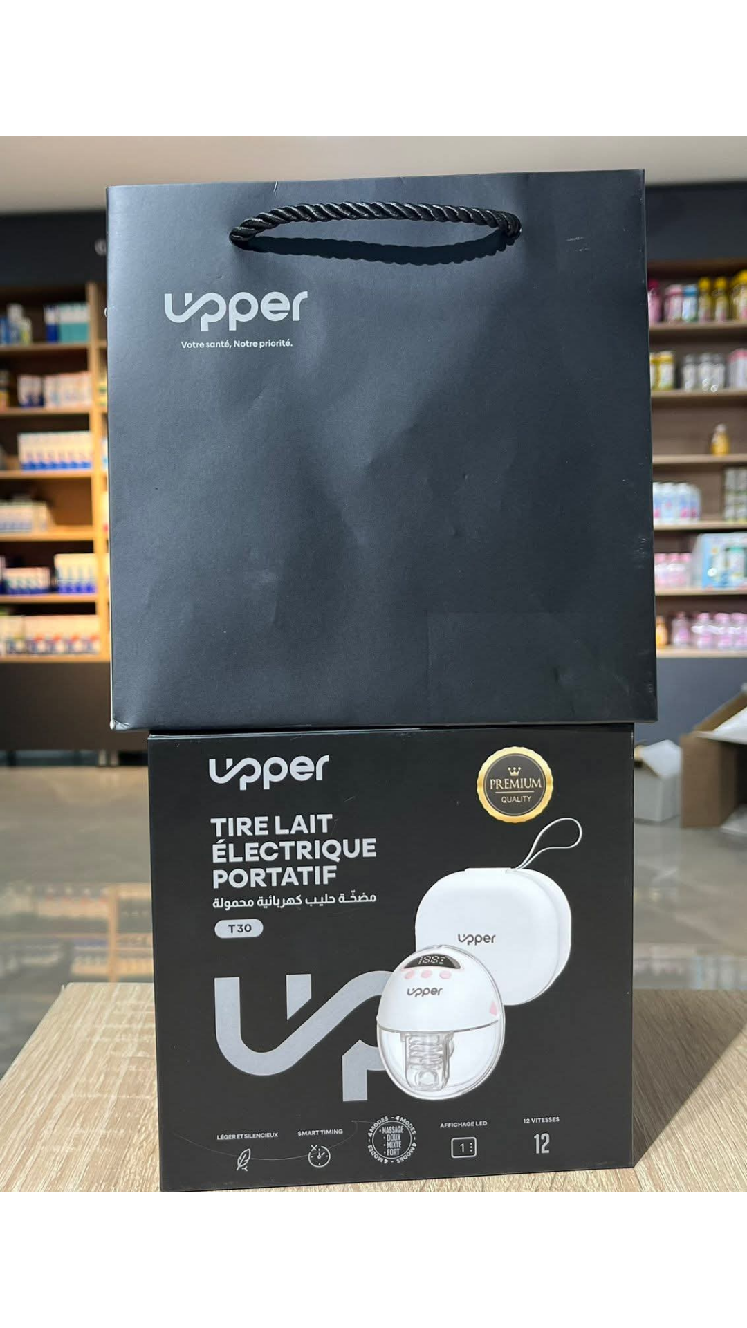 Tire-lait Électrique Portatif Upper T30