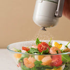 وعاء توابل زجاجي عَصري وأنيق – ملاحة بغطاء محكم 