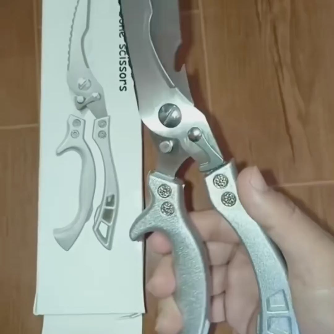 مقص مطبخ متعدد الوظائف – تصميم قوي وعملي 