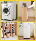 قاعدة متحركة للغسالة والثلاجة (Support mobile machine à laver &amp; réfrigérateur) 