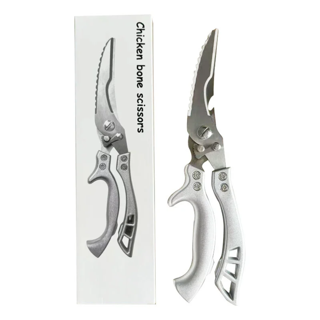 مقص مطبخ متعدد الوظائف – تصميم قوي وعملي 